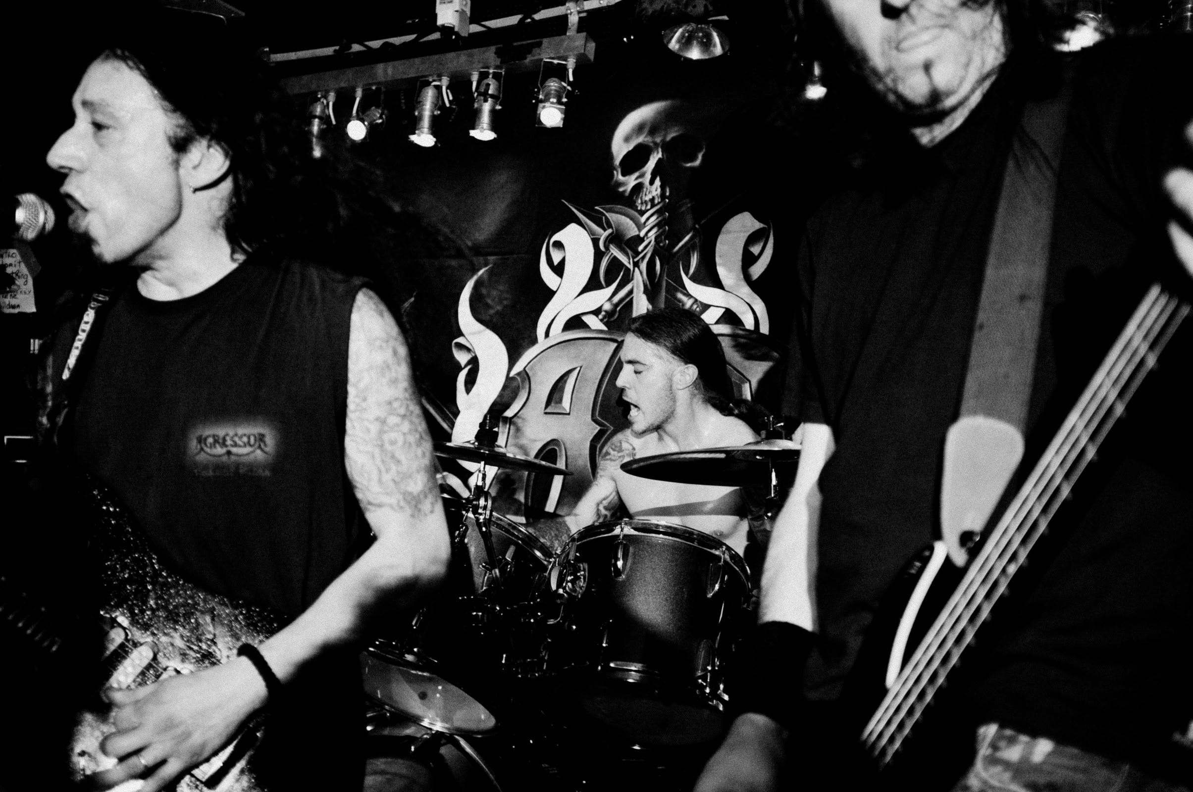 Concert photography — of Agressor — at La Chimere - Lille — (2013) - Image 3