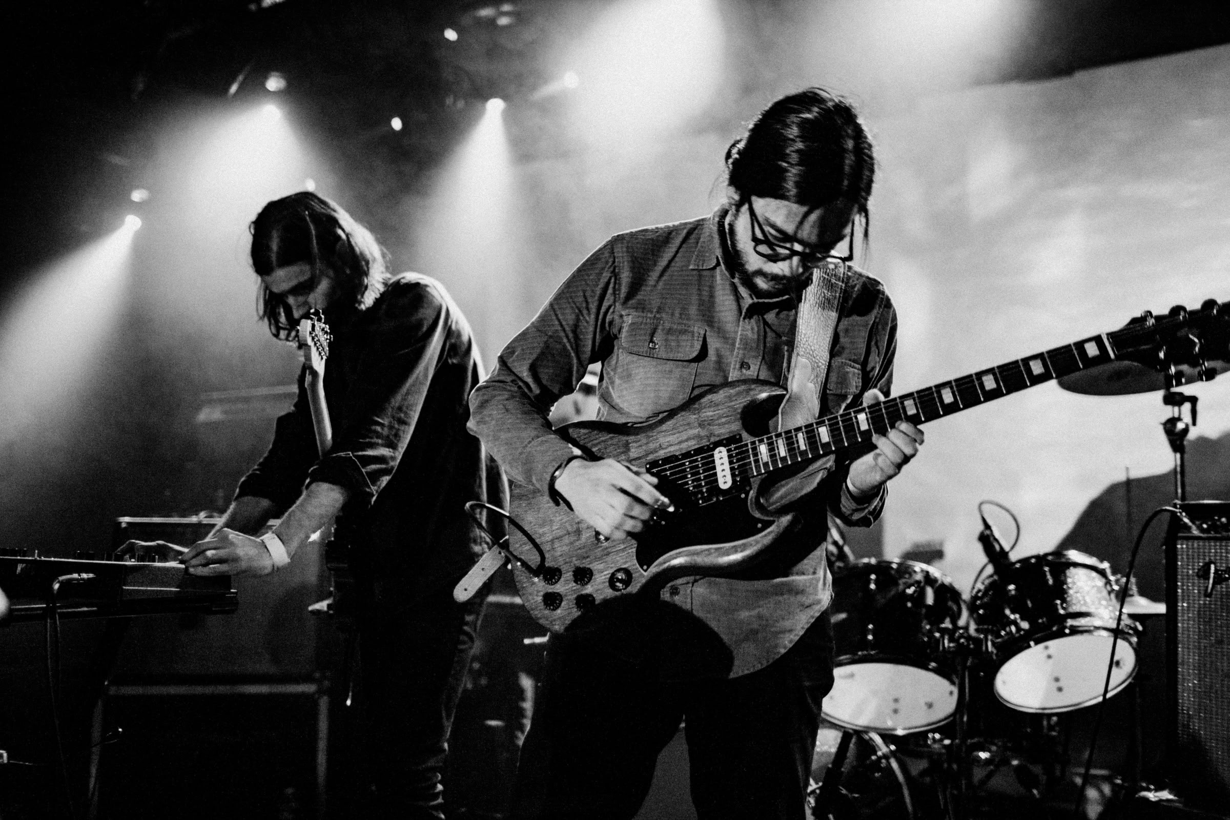 Concert photography — of Barn Owl — at La Bellevilloise - Paris — (2012)