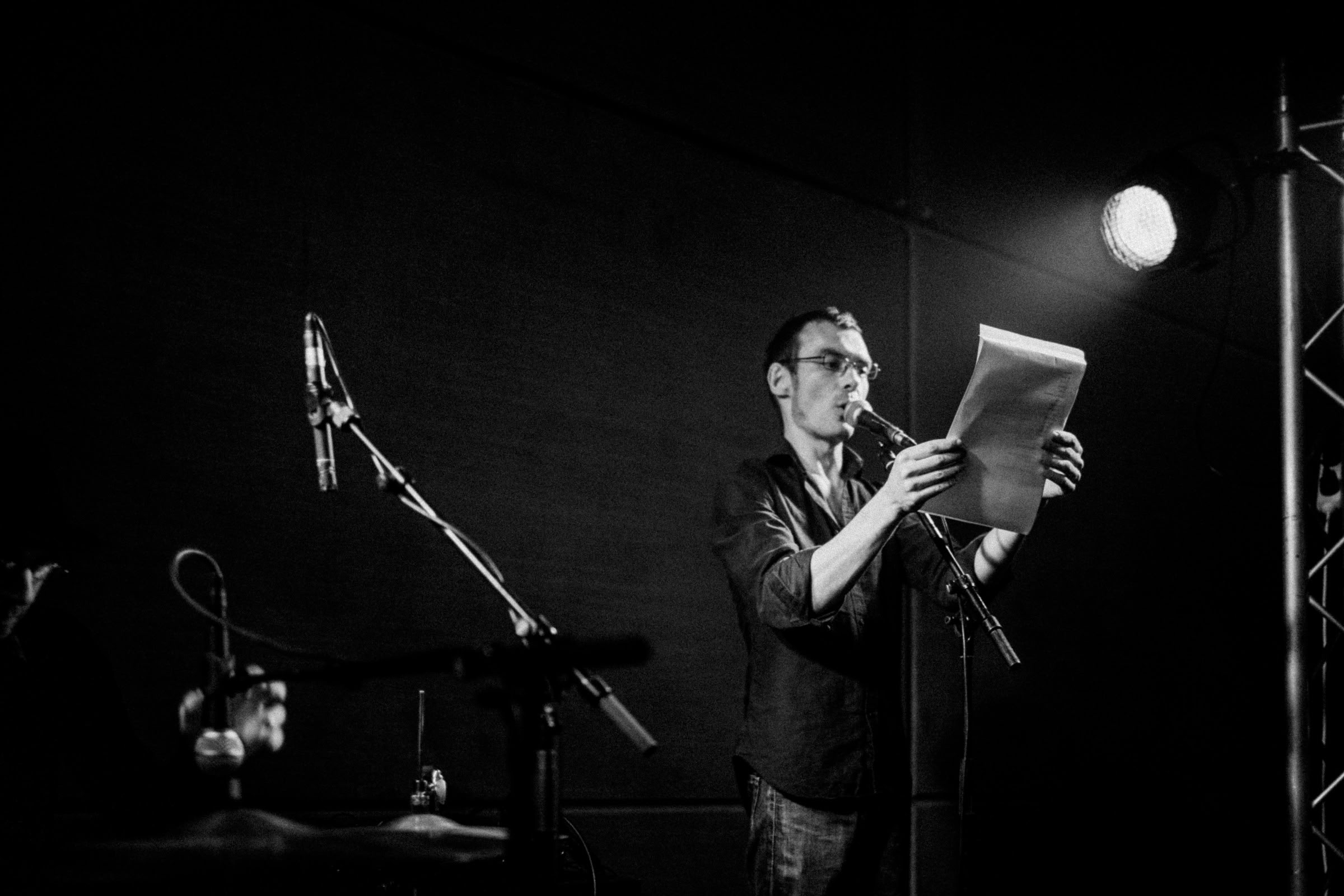 Concert photography — of Emmanuel Rabu — at Le Grand Mix - Tourcoing — (2010)