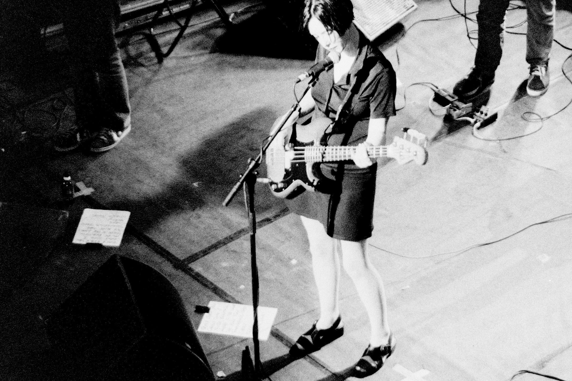 Concert photography — of Mojave 3 — at Salle des concerts - Arras — (1996)