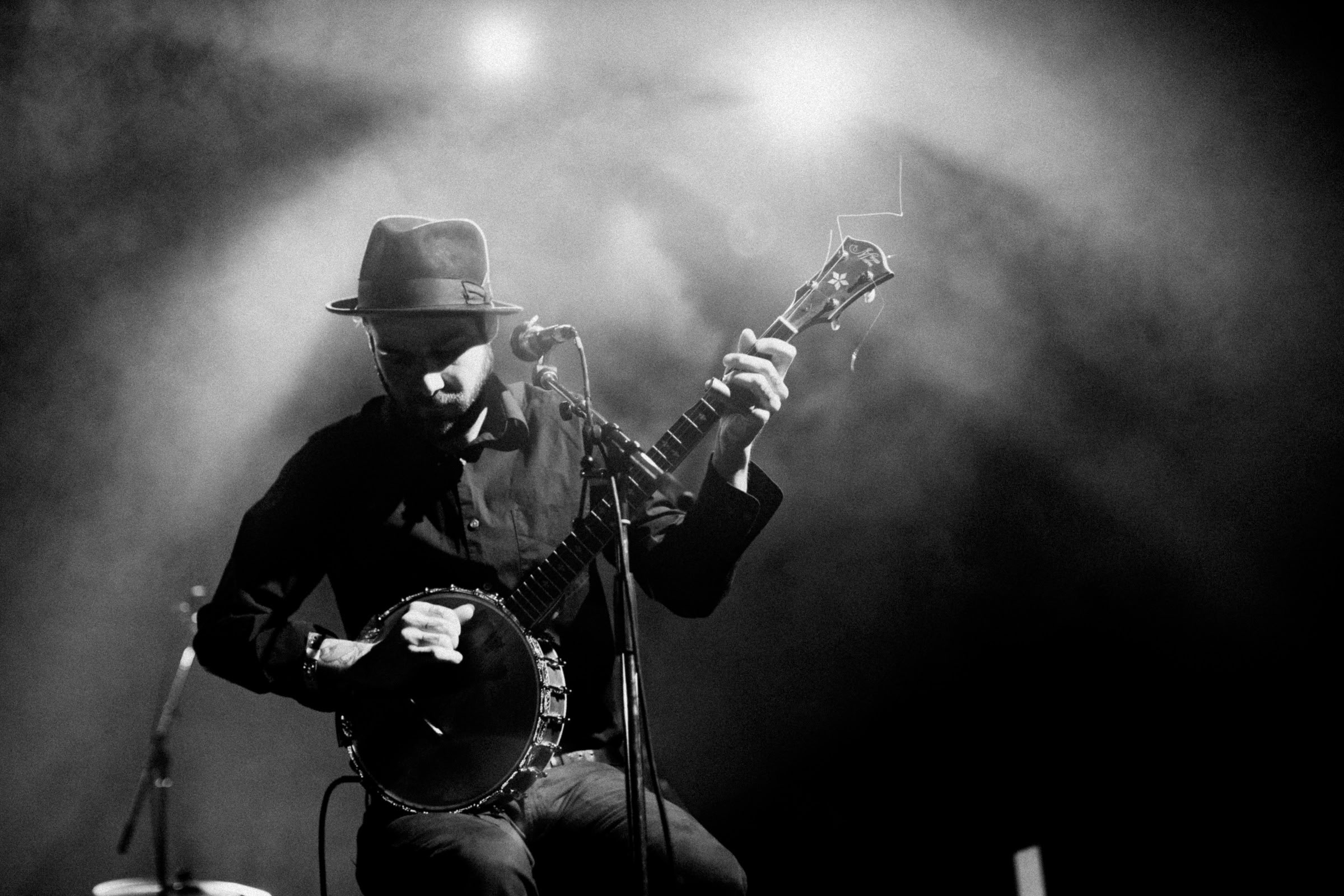 Concert photography — of William Elliott Whitmore — at L'Aeronef - Lille — (2009) - Image 5