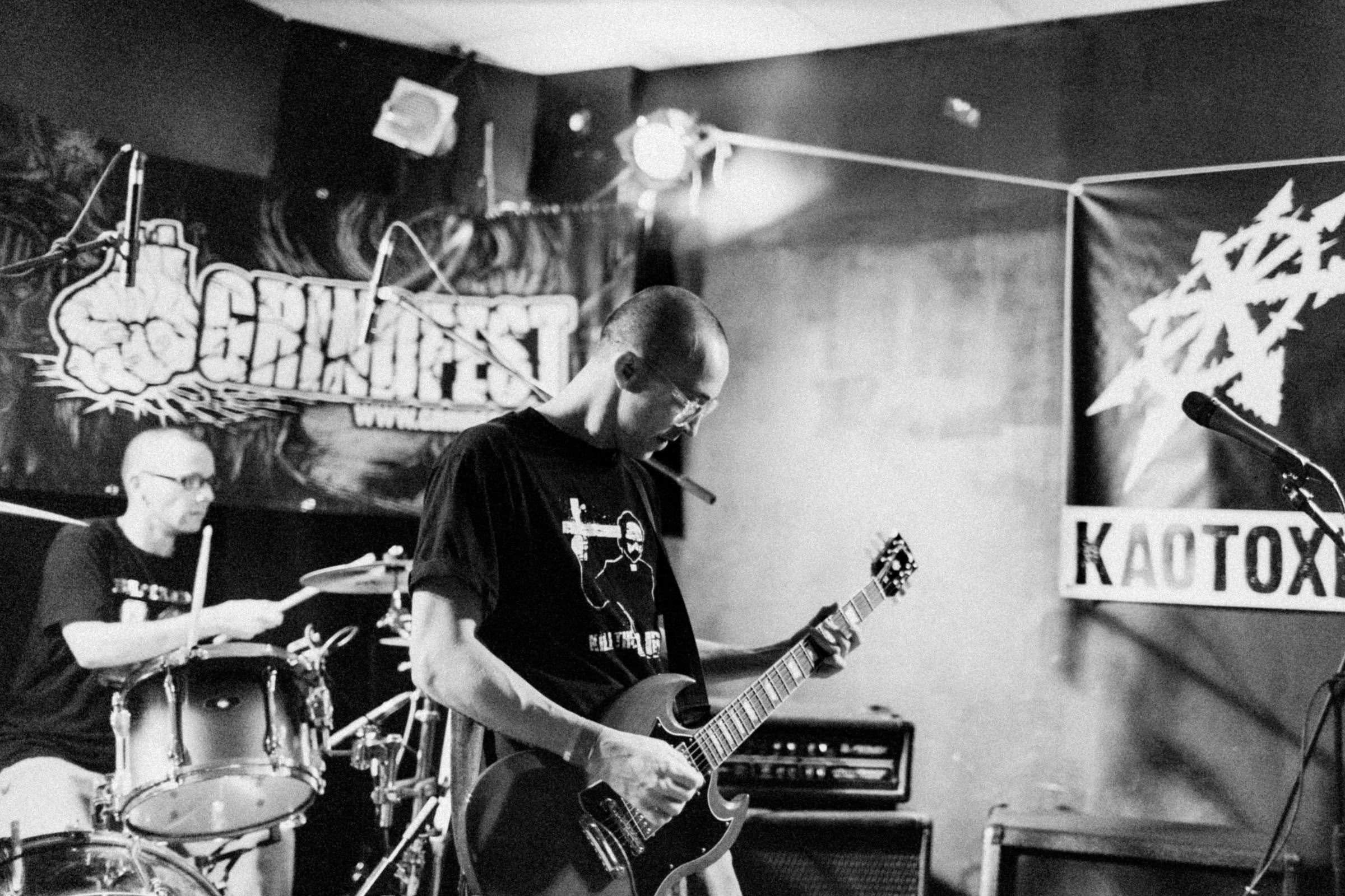 Concert photography — of Jesus Cröst — at Grindfest - Roubaix — (2023)