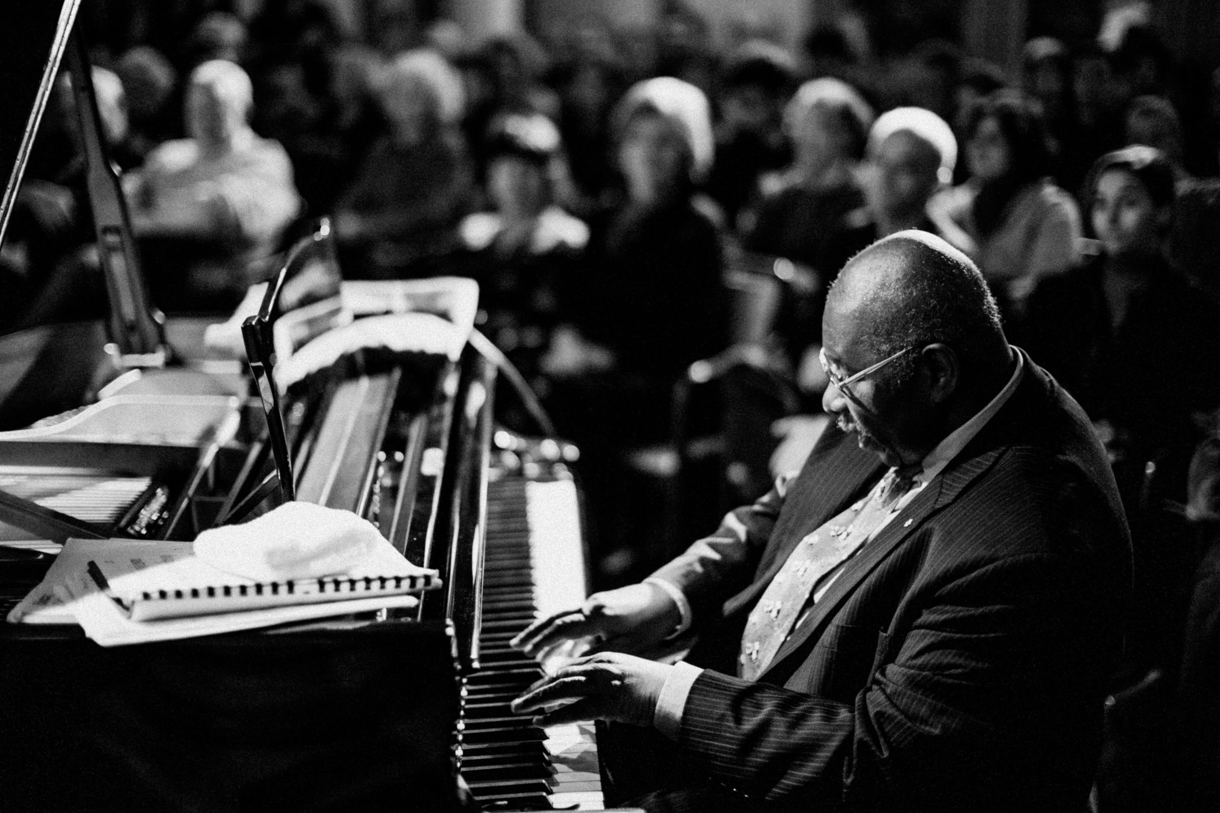 Concert photography — of Oliver Jones — at Jazzy Colors - Paris — (2008)