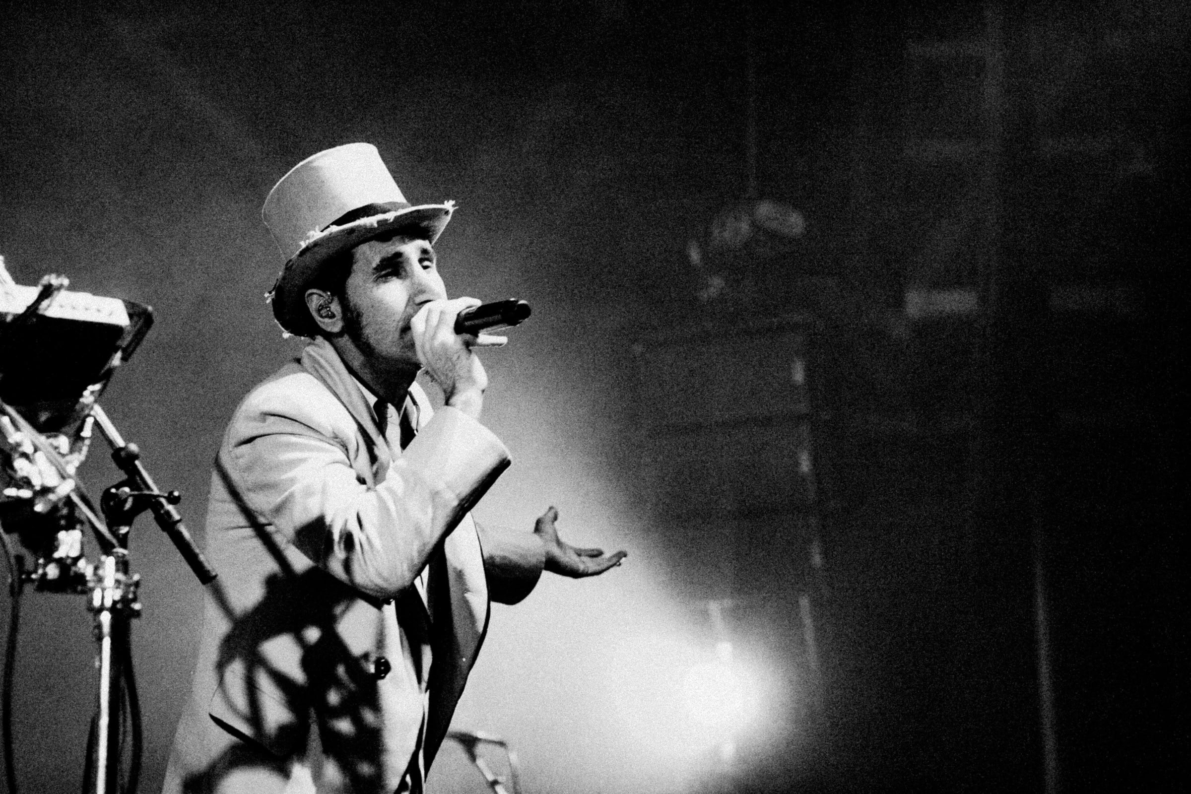 Concert photography — of Serj Tankian — at Le Printemps de Bourges - Bourges — (2008)