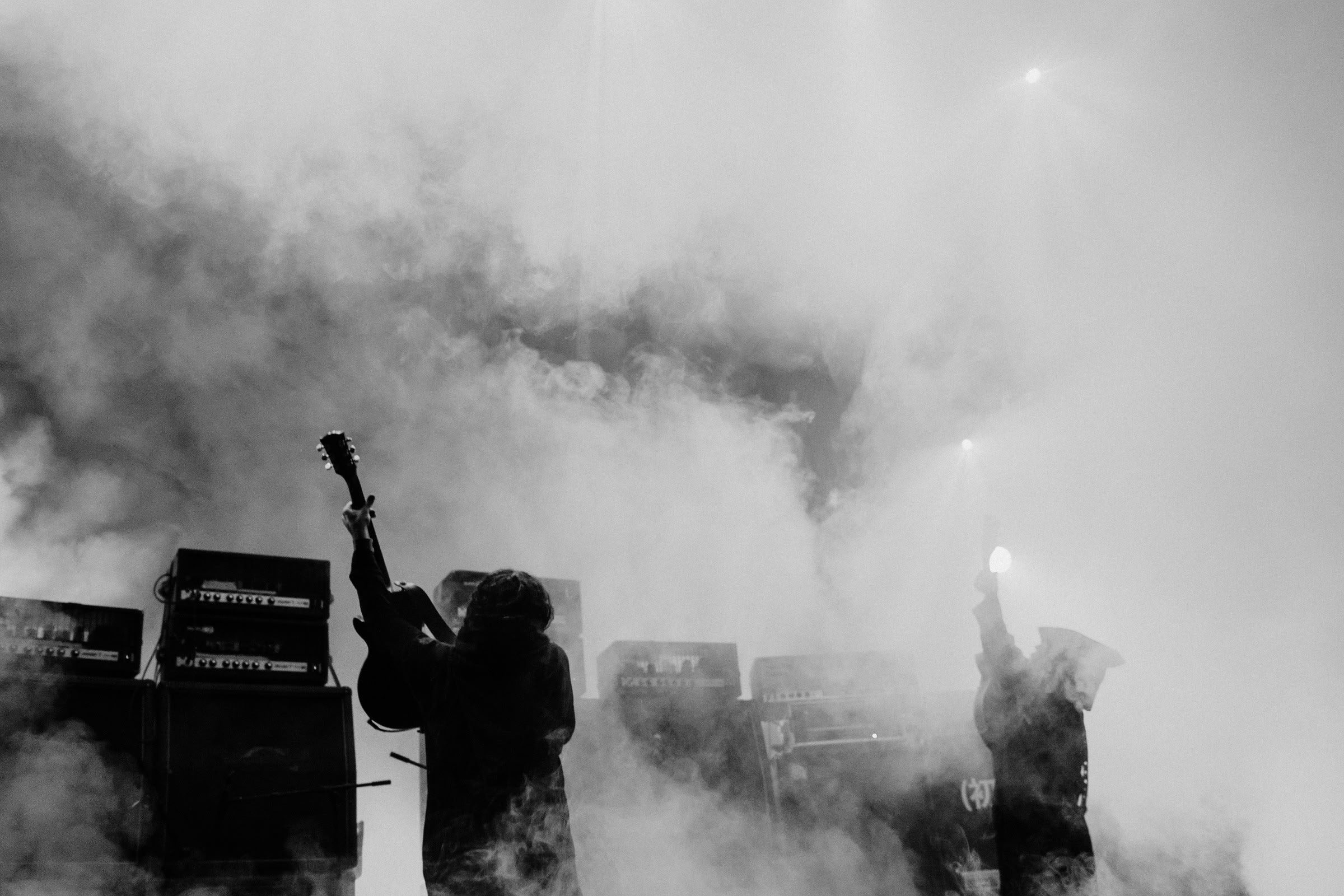 Concert photography — of Sunn O))) — at Villette Sonique - Paris — (2009) - Image 14