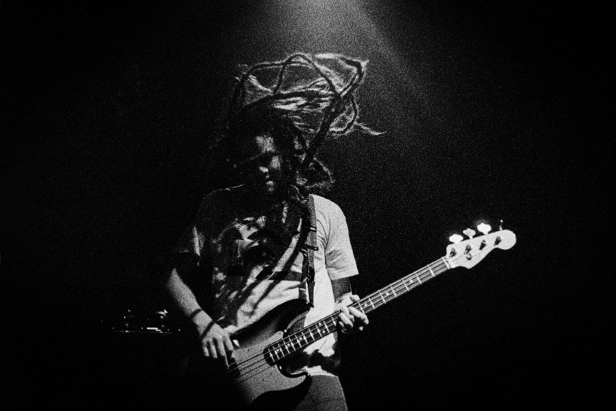 Deftones - 21 fevrier 1998 - Lille — Deftones — 21 February 1998, L'Aeronef, Lille series, photograph by Mathieu Drouet
